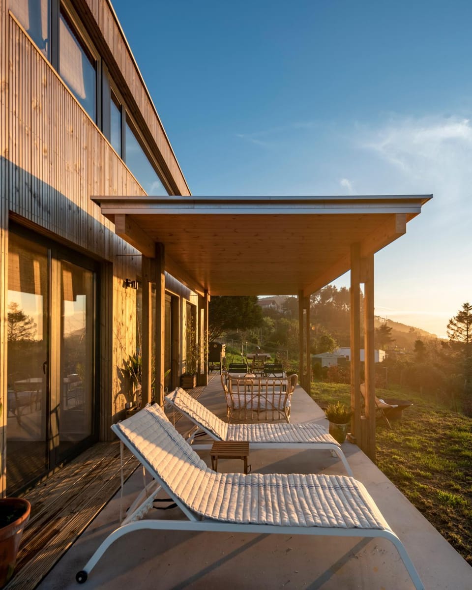 Doni Wood House, casa en la playa de Doniños House in Galicia