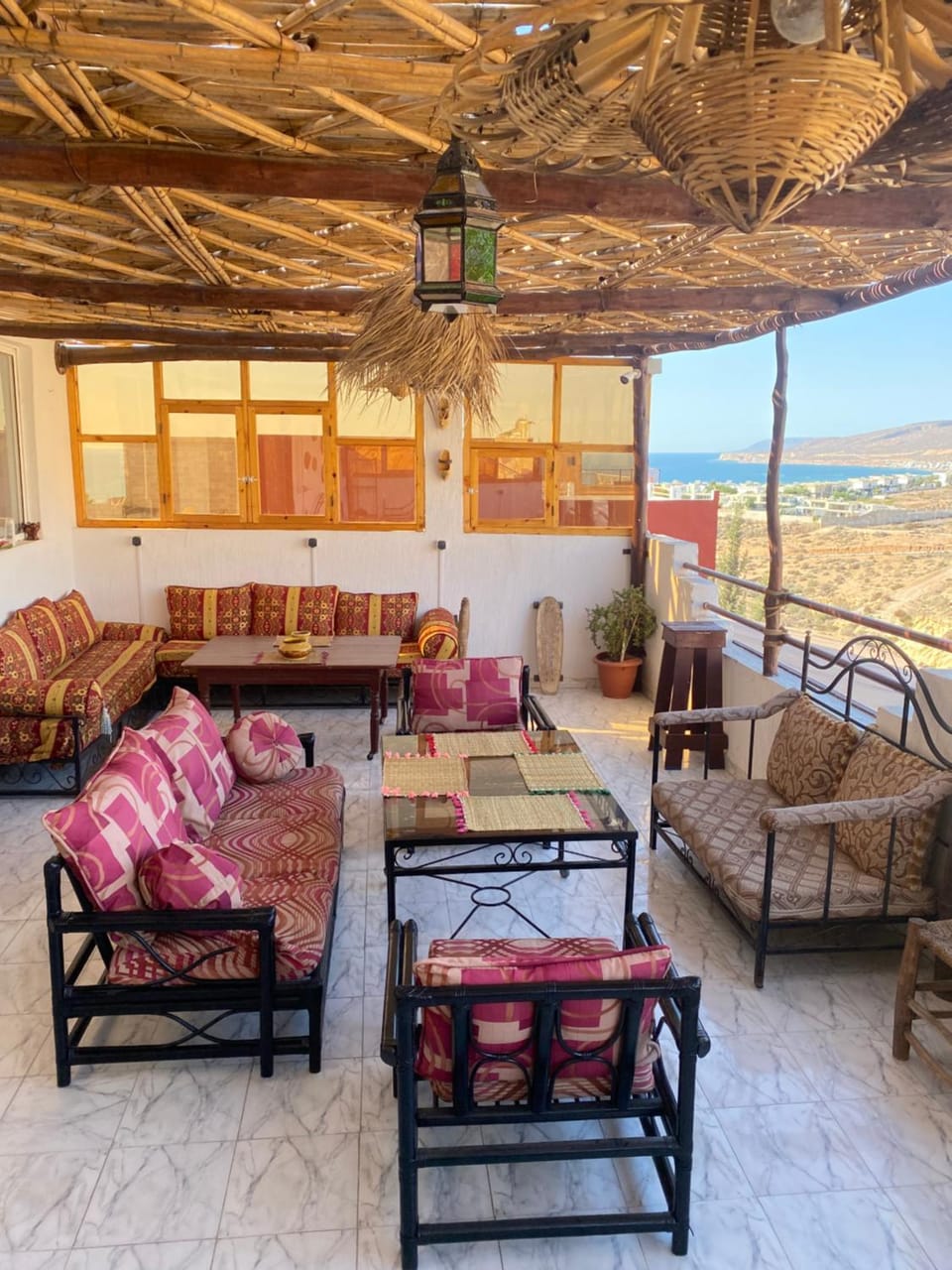 Natural landscape, View (from property/room), Balcony/Terrace, Balcony/Terrace, Seating area, Sea view