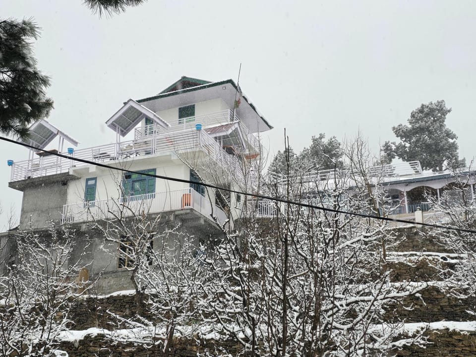 Property building, Day, Natural landscape, Winter