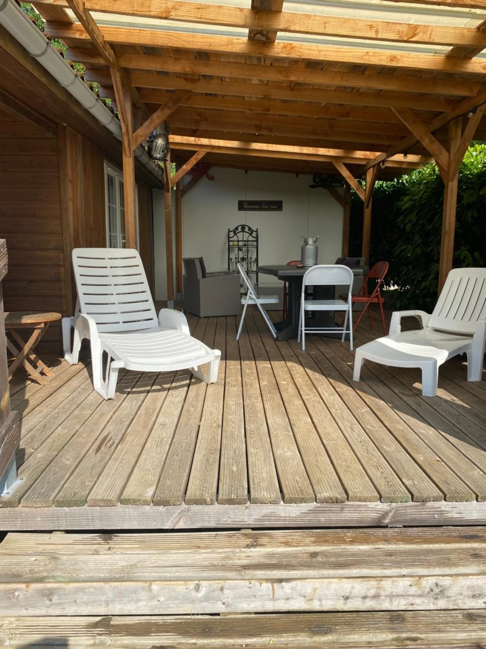 Patio, sunbed