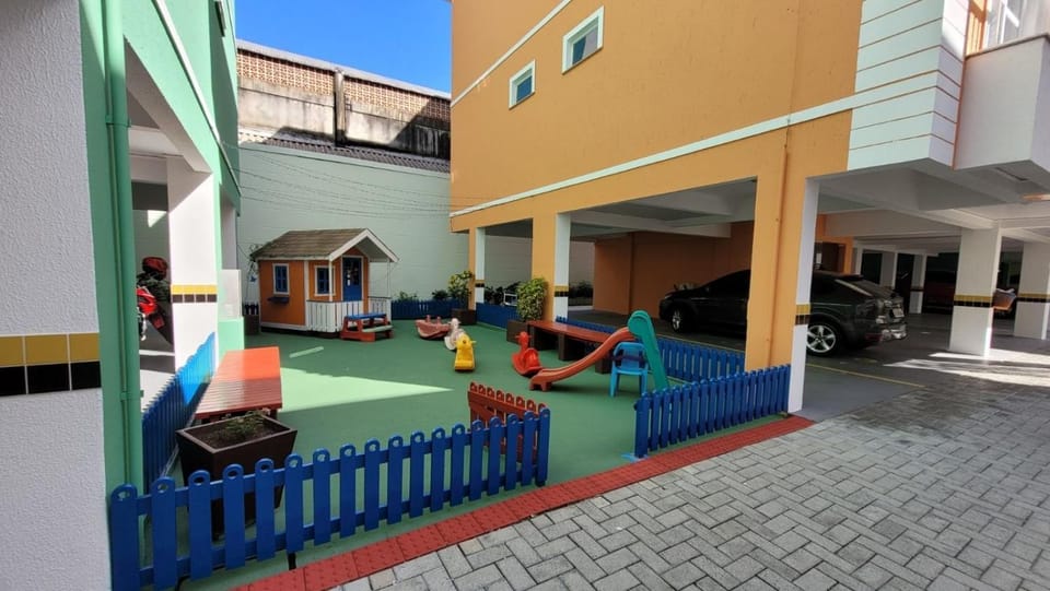Property building, Day, Children play ground