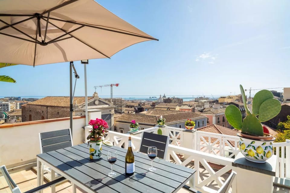 Balcony/Terrace, City view, Sea view