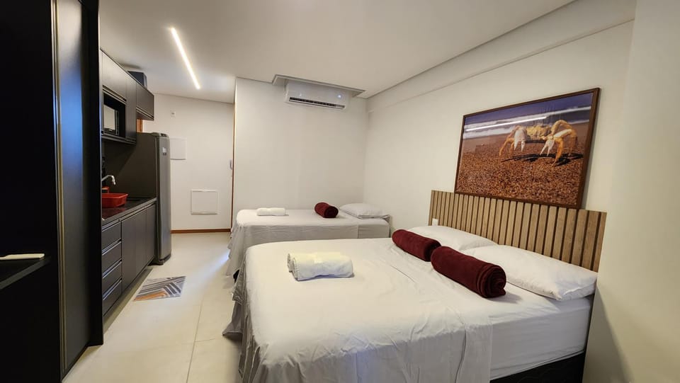 Bed, Bedroom, air conditioner