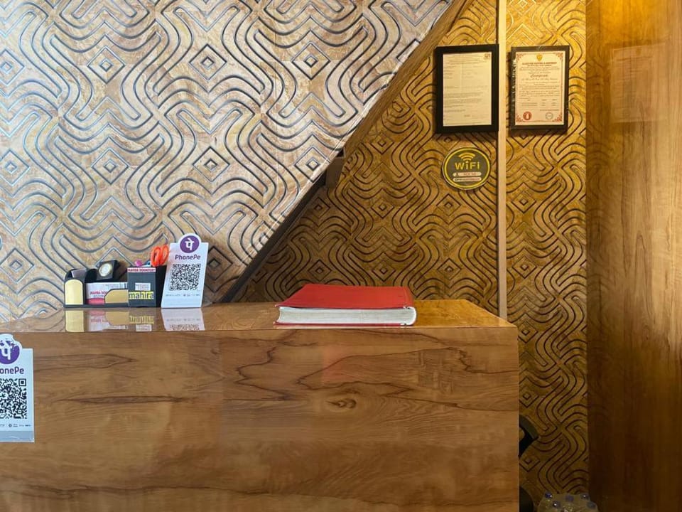 Lobby or reception, hair dresser