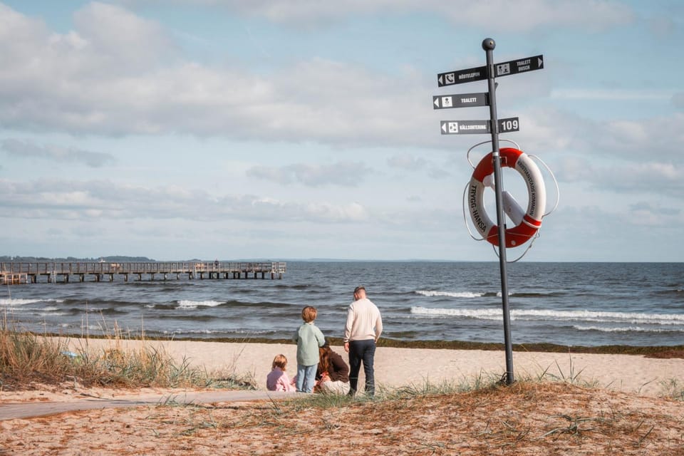 Ahus House Near Beach 100 m Golf 3 km Family Stay House in Skåne County