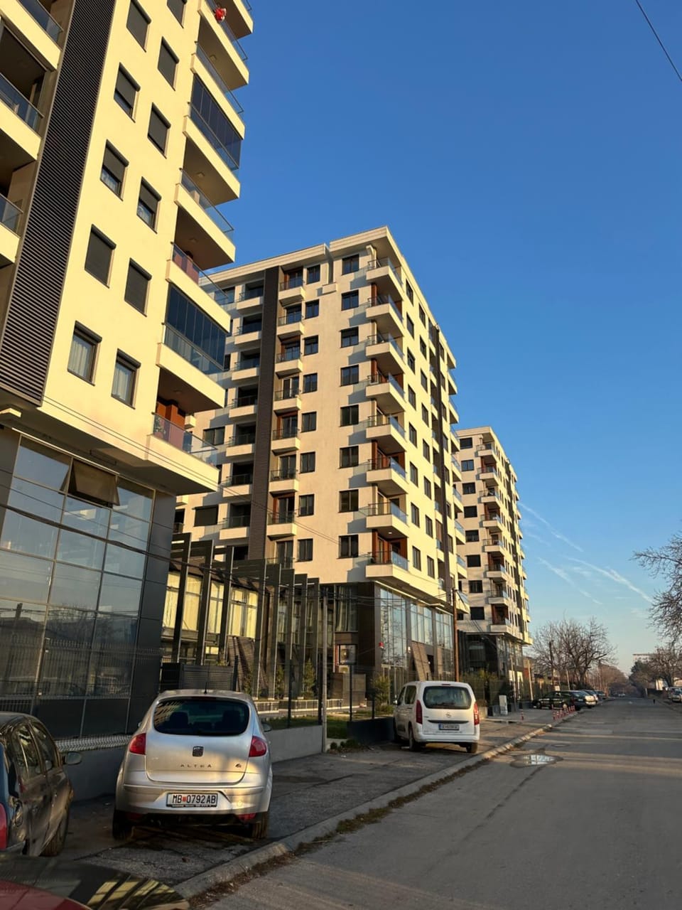 Property building, Street view, Location, Parking