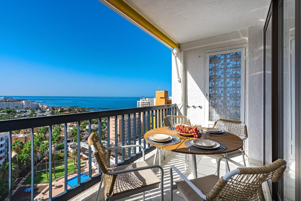 Natural landscape, View (from property/room), Dining area, Swimming pool