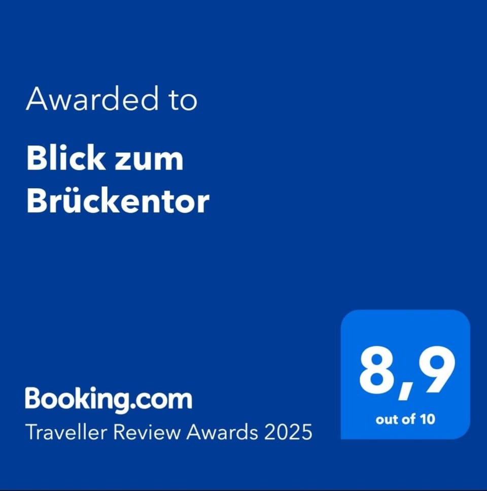 Blick zum Brückentor Apartment in Graach an der Mosel