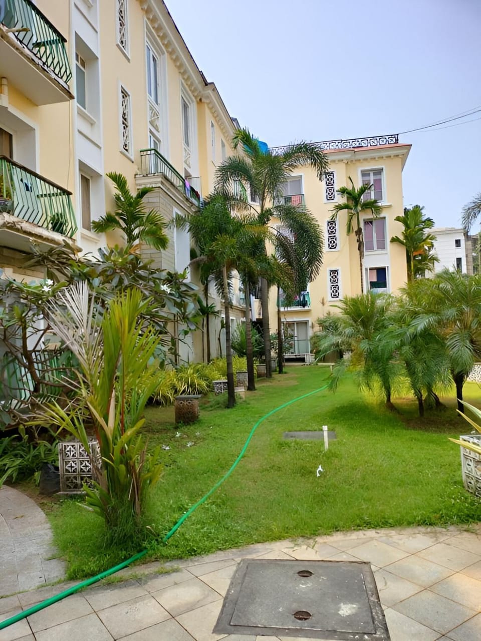 Property building, Garden, Garden view