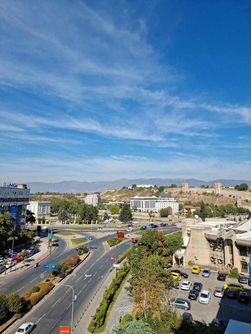 Bird's eye view, City view, Street view
