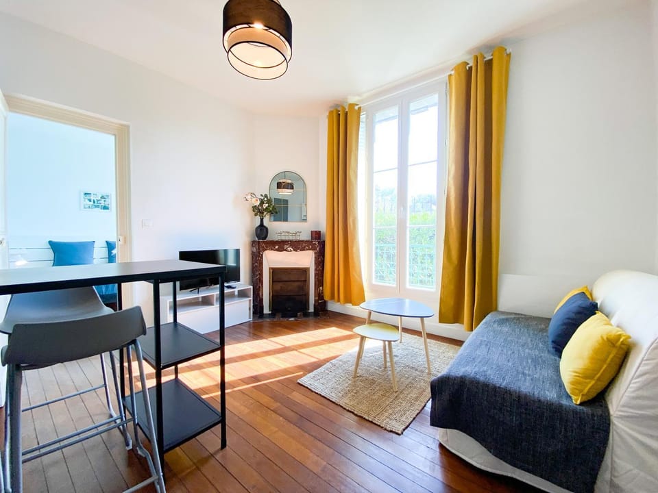 Le Cocon Citadin, Terrasse couverte, Gare Wifi Apartment in Vernon