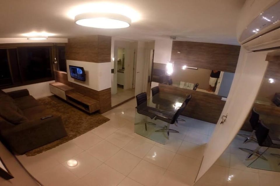 Flat 02 quartos em Boa Viagem, 2 min a pé da praia Apartment in Recife