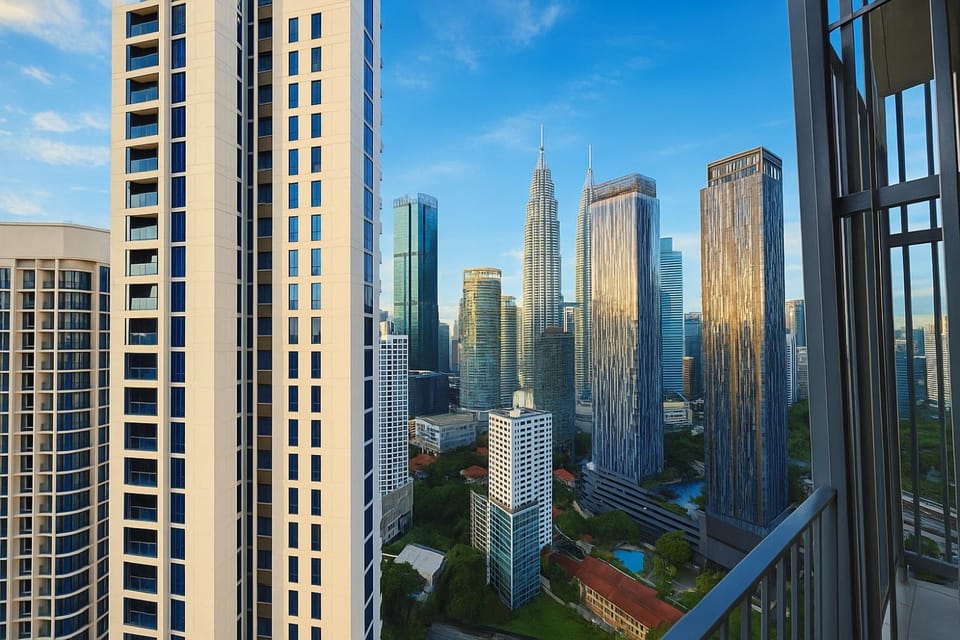 Property building, City view