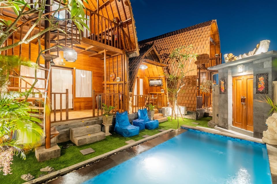 Property building, Garden, Garden view, Pool view