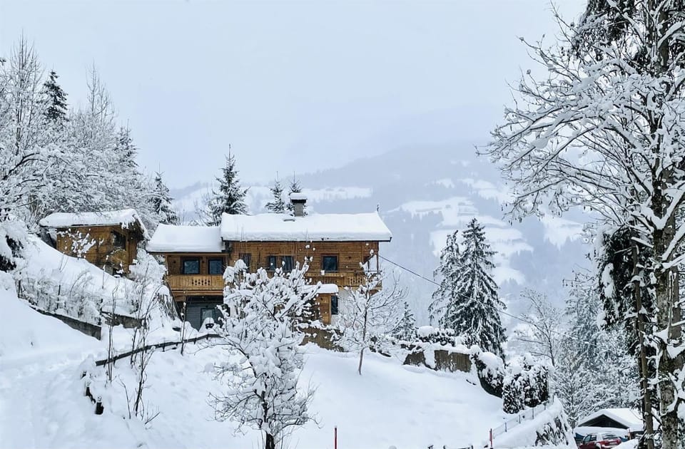 Natural landscape, Winter, Mountain view