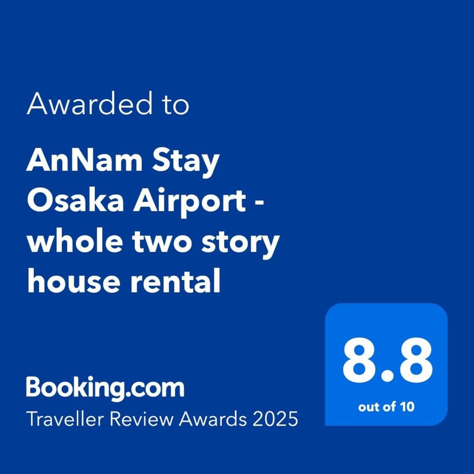 AnNam Stay Osaka Airport - whole two story house rental Apartment in Osaka Prefecture
