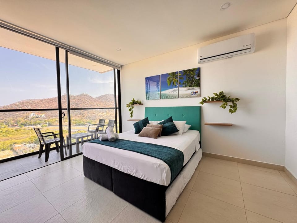 Bed, Balcony/Terrace, Photo of the whole room