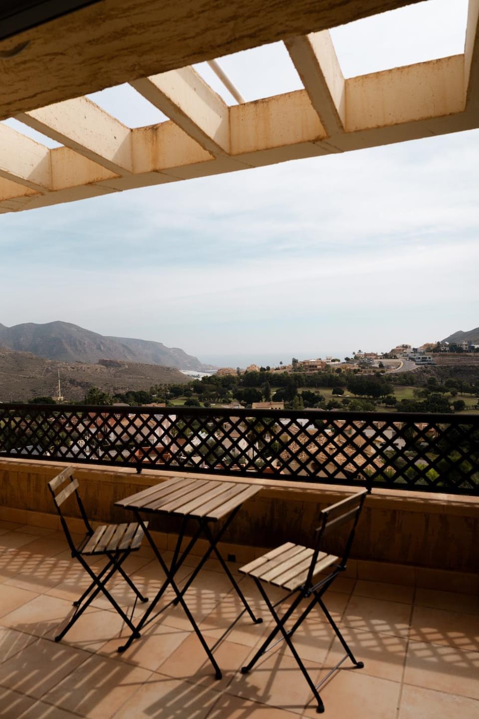Patio, Day, Natural landscape, View (from property/room), Balcony/Terrace, Balcony/Terrace, Living room, Seating area, Dining area, Mountain view