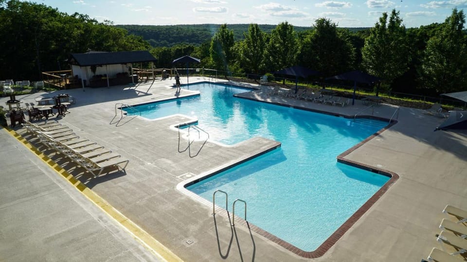 Natural landscape, Mountain view, Pool view, Swimming pool