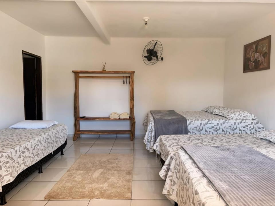 Bed, Photo of the whole room, Bedroom, fireplace, towels