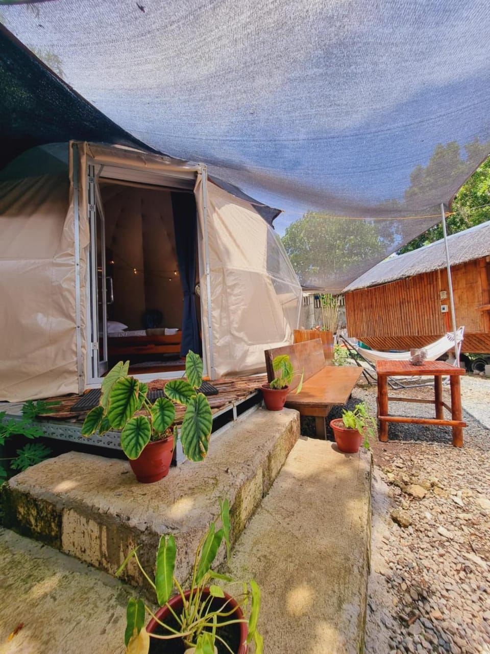JUSH NATIVE AND GLAMPING Campground/ 
RV Resort in Central Visayas