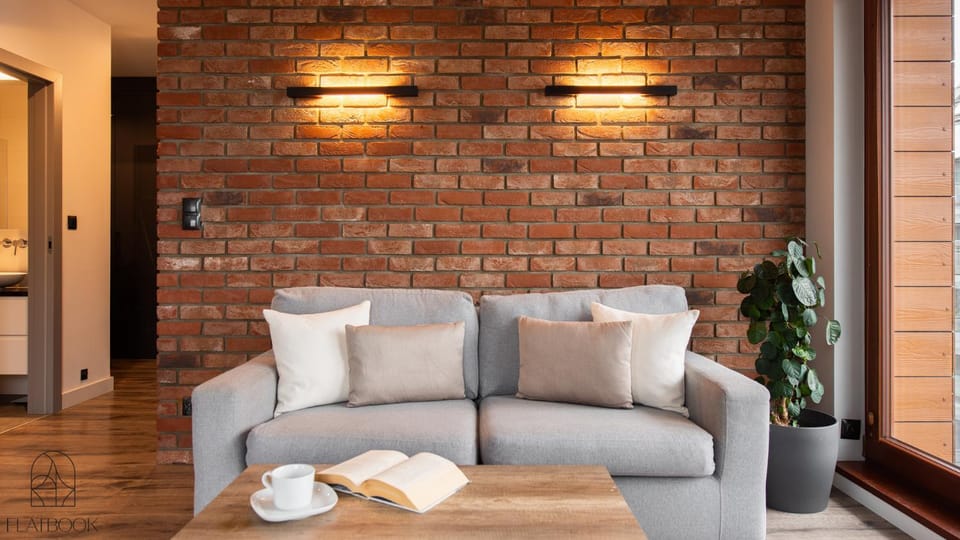 Bed, Living room, Photo of the whole room, Seating area