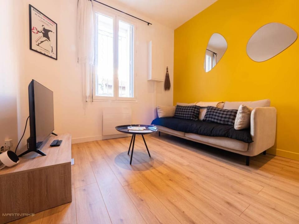 La coquille - terrasse et climatisation en centre ville - gare Saint Roch Apartment in Montpellier