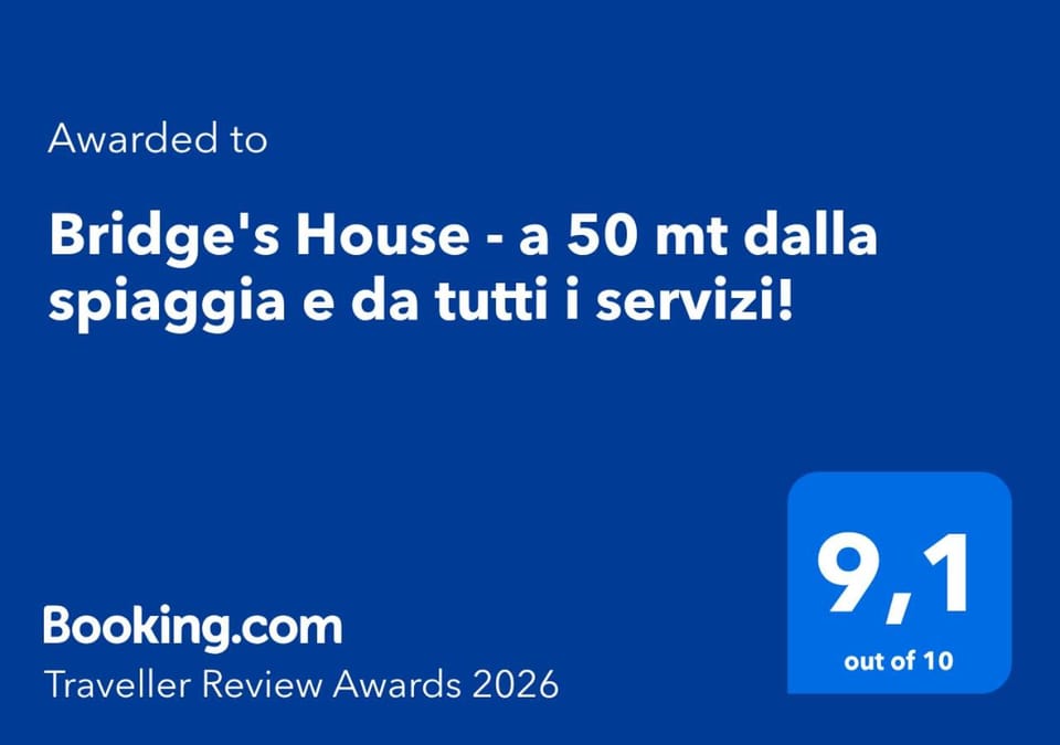 Bridge's House - a 50 mt dalla spiaggia e da tutti i servizi! Apartment in Pescara