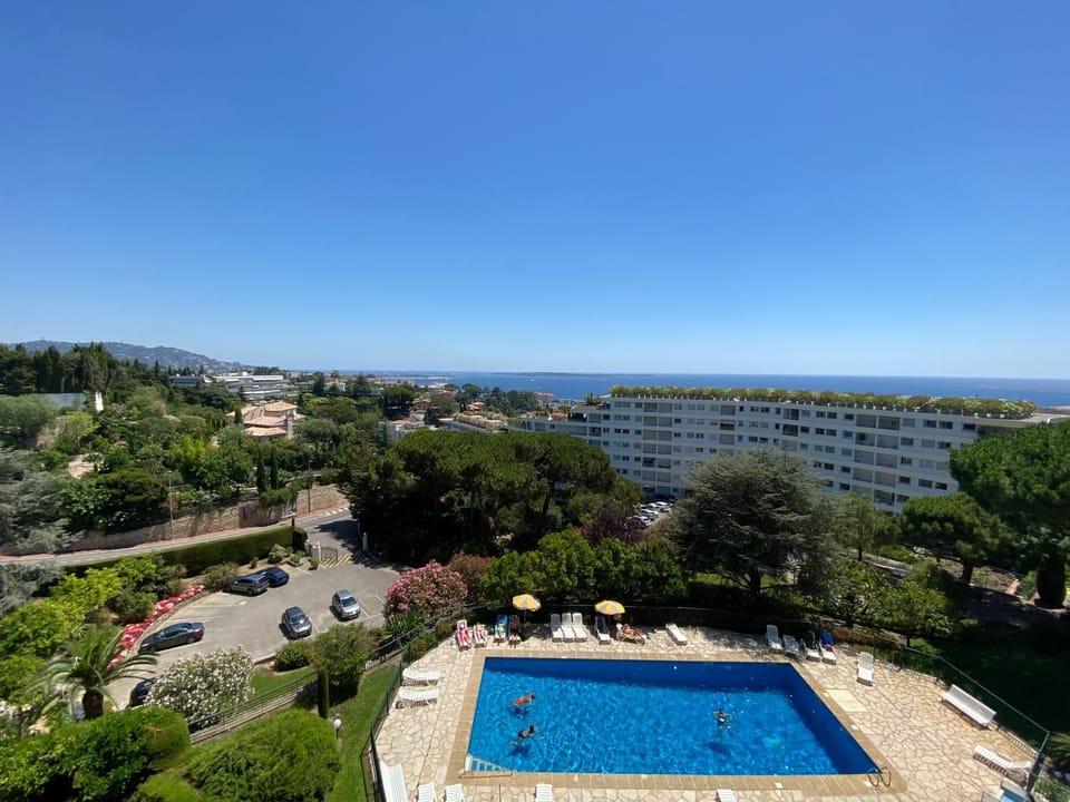 Pool view, Sea view, Swimming pool