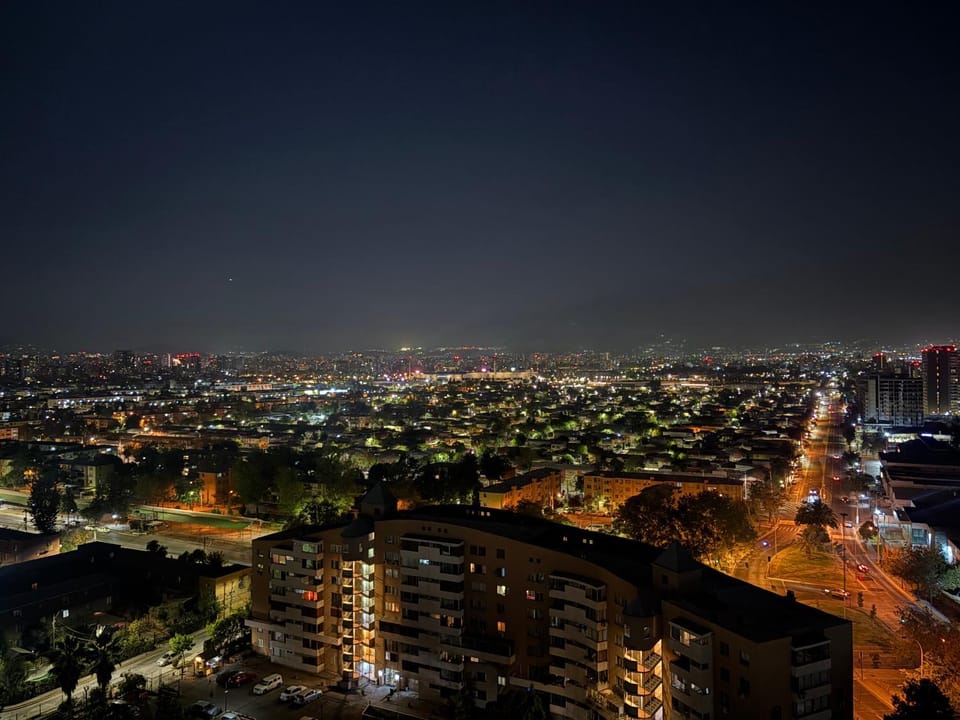 Night, Bird's eye view, City view