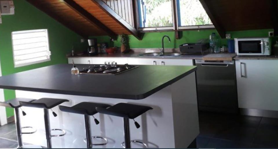 Studio cosy à Sainte-Rose, 45 m² avec balcon Apartment in Leeward Islands