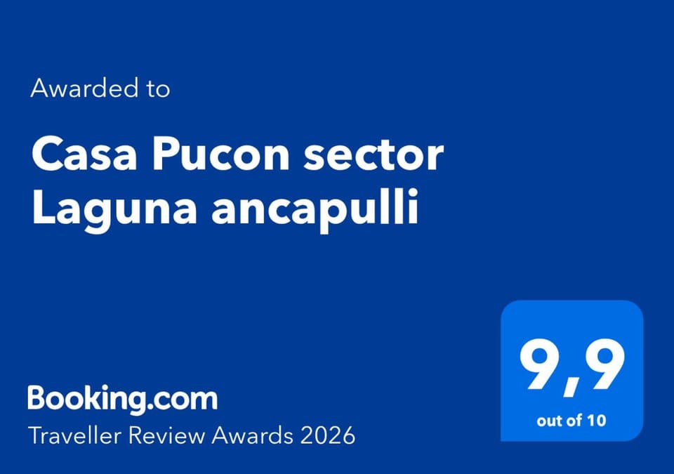 Casa Pucon sector Laguna ancapulli House in Pucon
