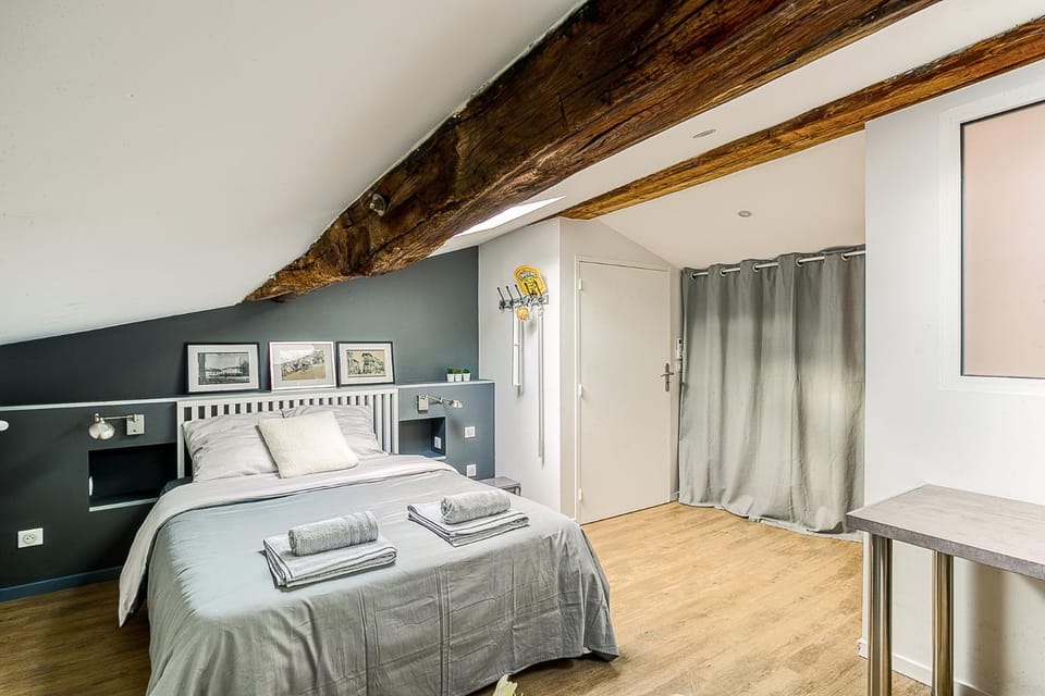 Duplex de luxe à Trévoux élégance et confort 100m2 chambres climatisées Apartment in Auvergne-Rhône-Alpes