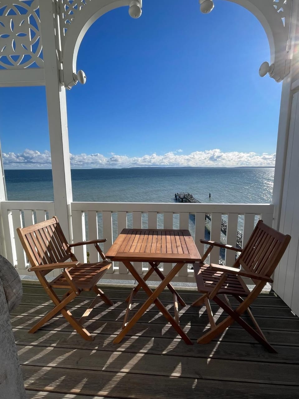 View (from property/room), Balcony/Terrace, Sea view