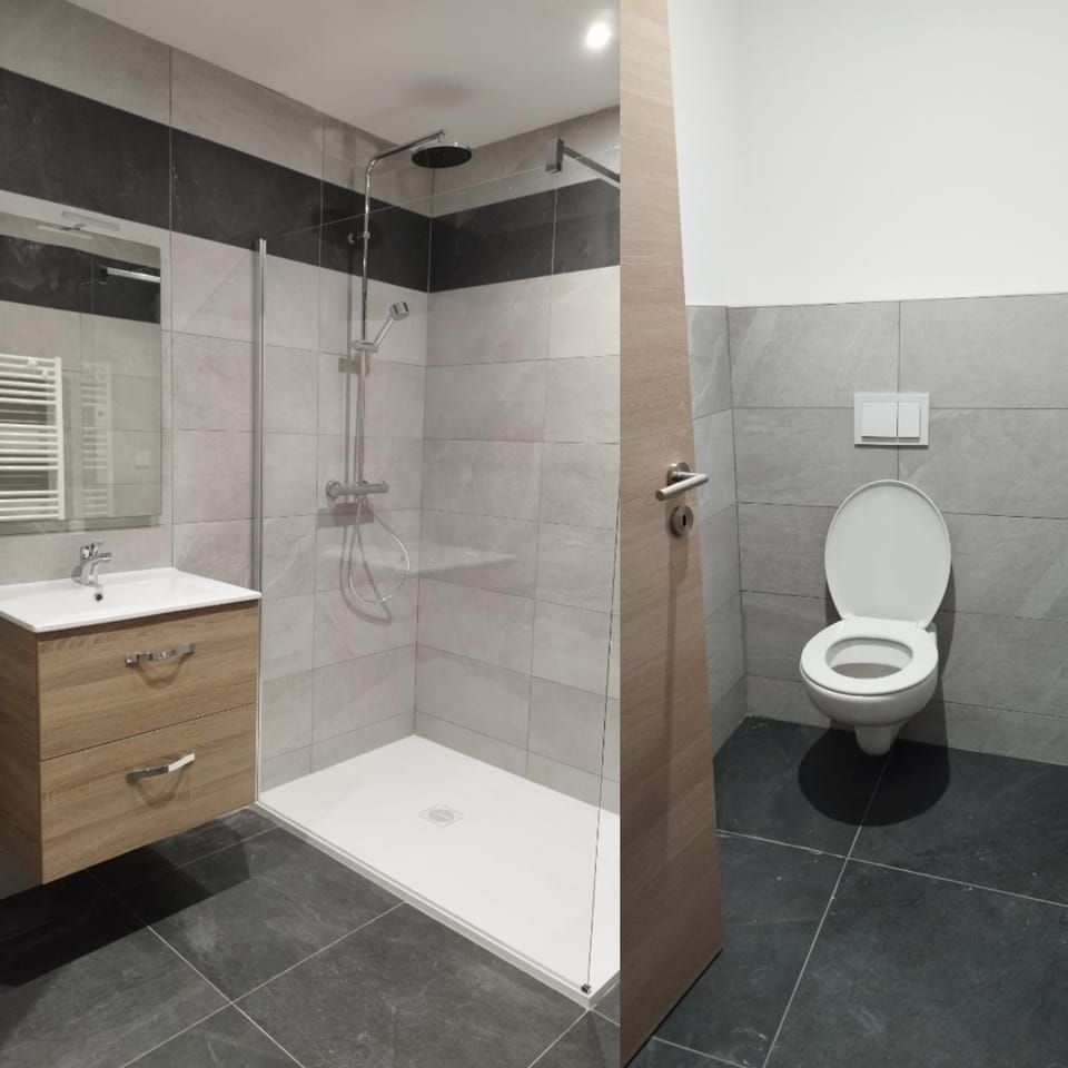 Shower, Toilet