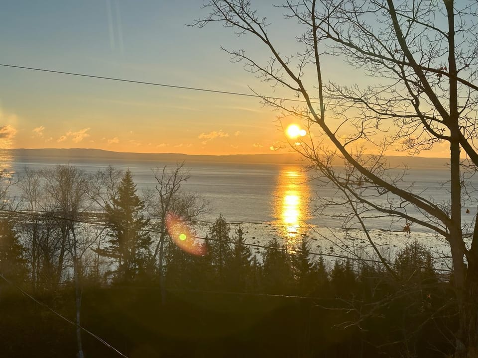 Natural landscape, River view, Sunrise, Sunset