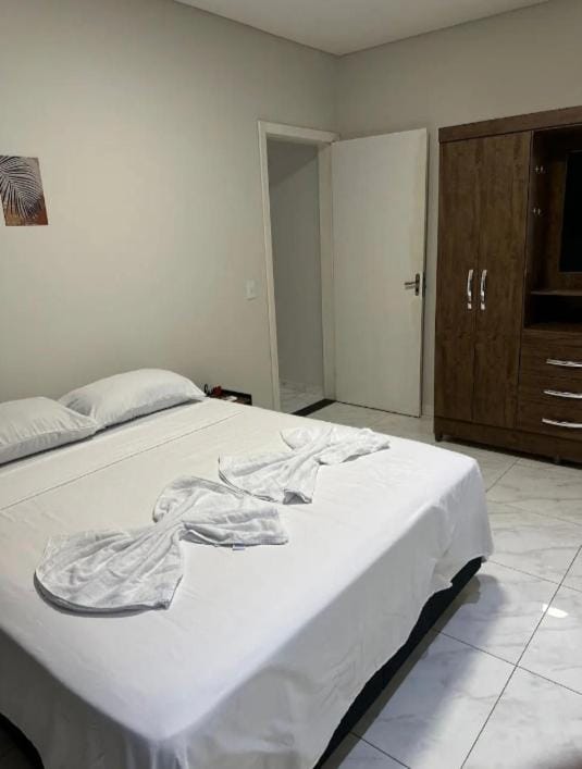 Bed, Photo of the whole room, Bedroom, towels, wardrobe