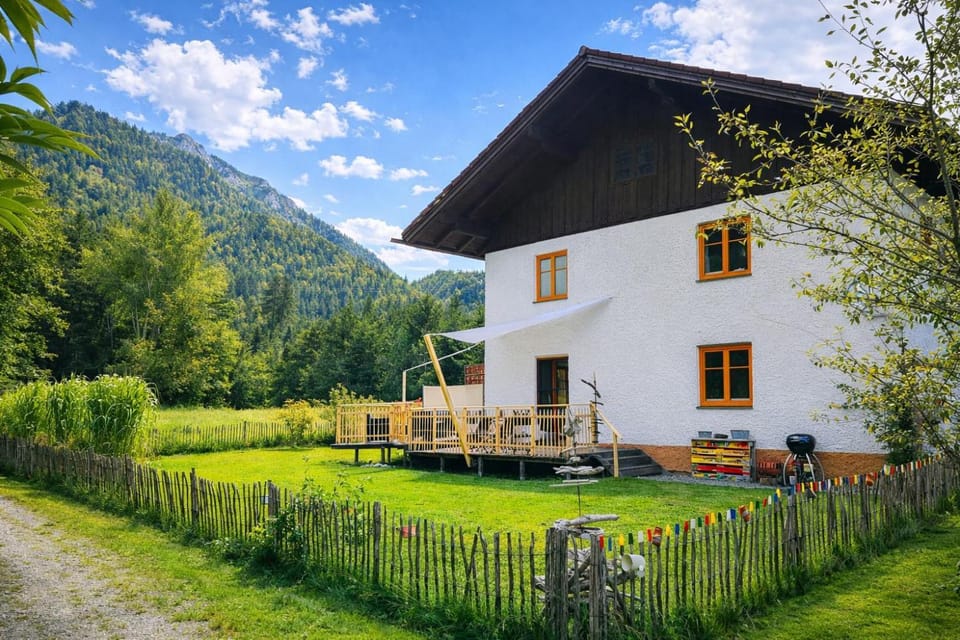 Property building, Garden view
