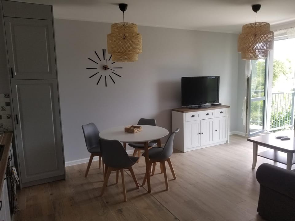 Communal lounge/ TV room, TV and multimedia, Kitchen or kitchenette, Living room, Seating area, Dining area