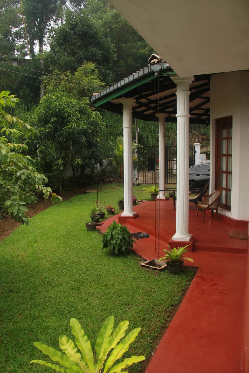 Property building, Patio, Day, Garden, Garden view