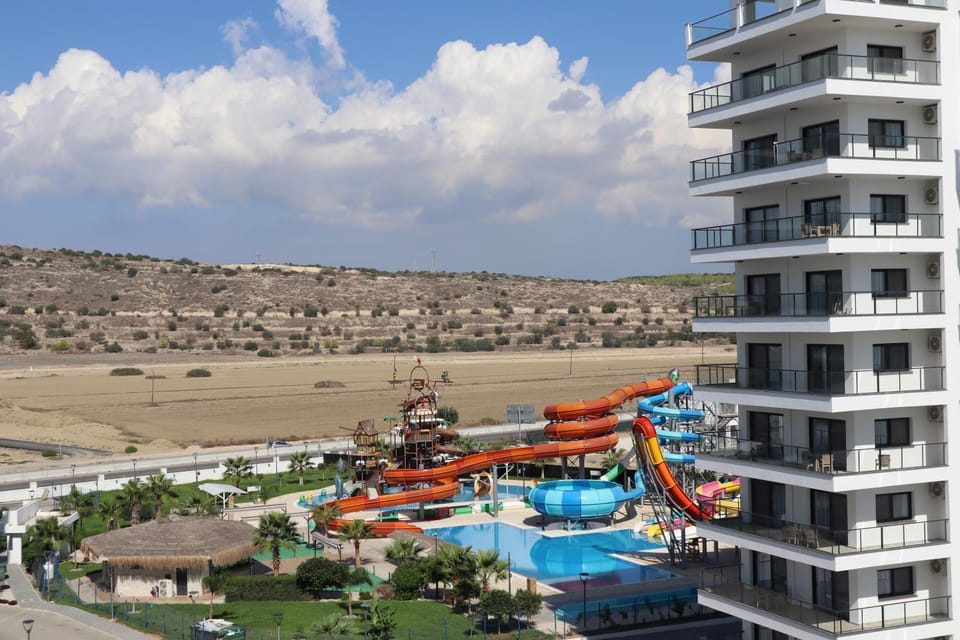 Natural landscape, Aqua park, Pool view