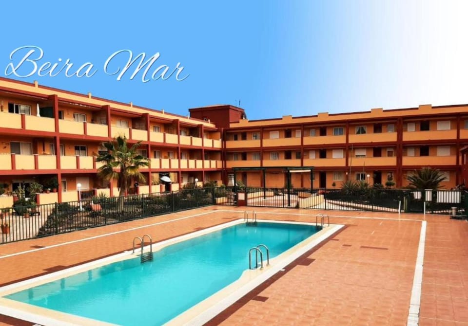 Property building, Pool view, Swimming pool, sunbed