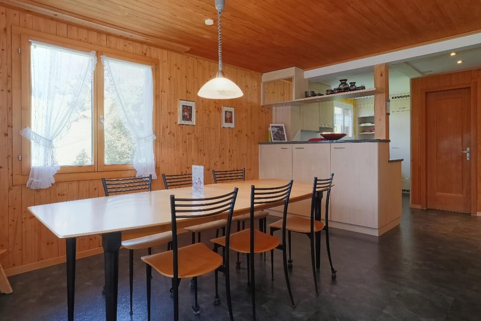 Kitchen or kitchenette, Dining area, oven, stove
