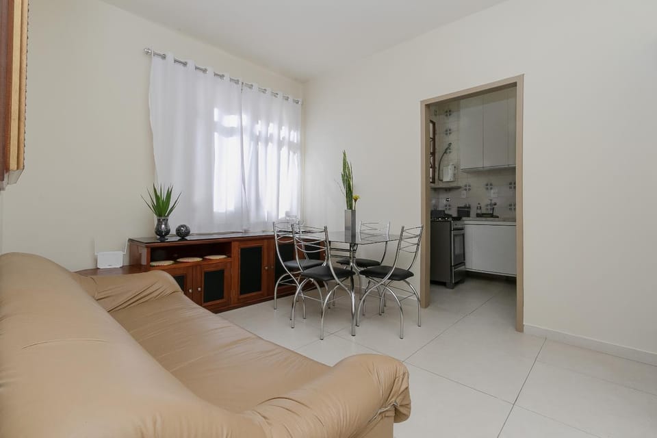 Apartamento com Ar Condicionado no bairro Lourdes Apartment in Belo Horizonte