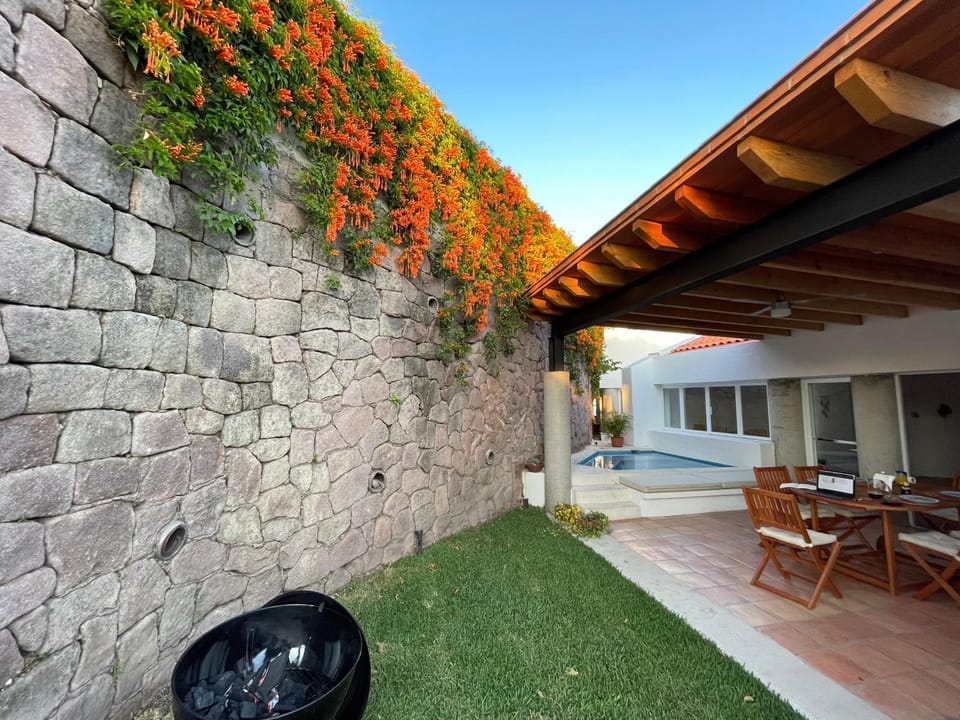 Property building, Patio