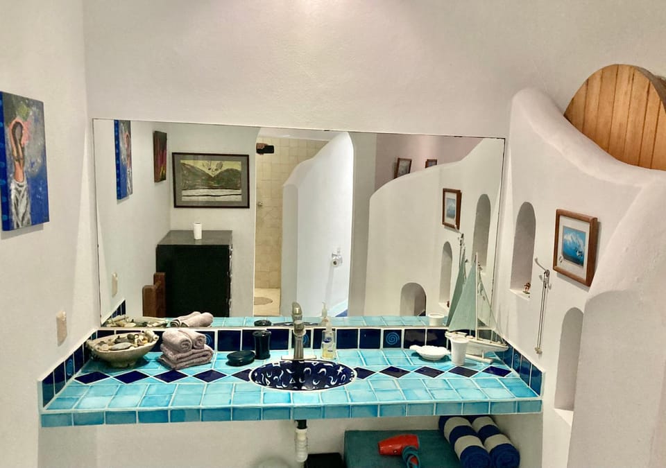 Bathroom, hair dryier