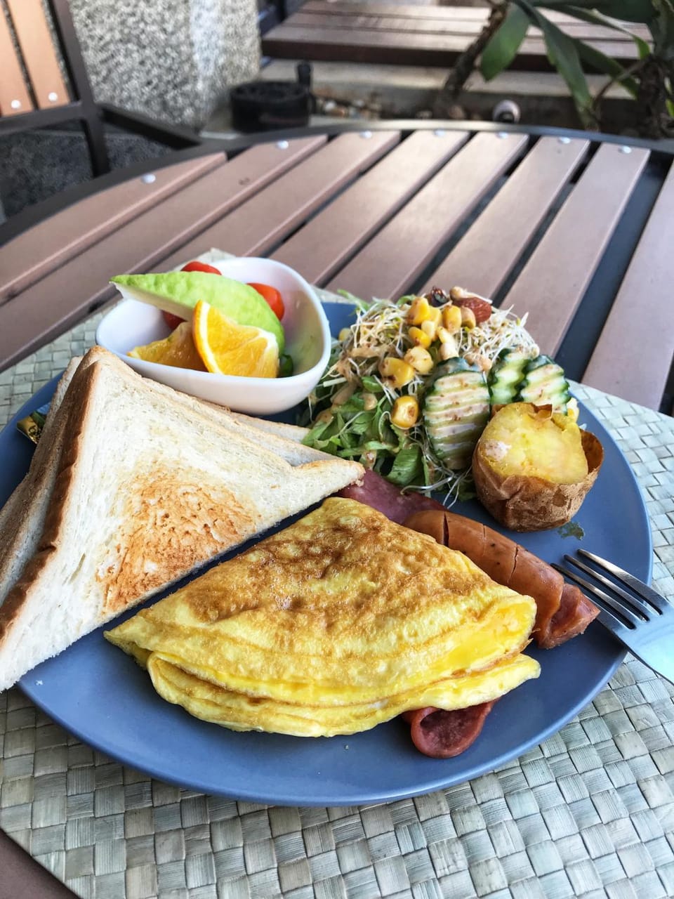 Food close-up, Continental breakfast