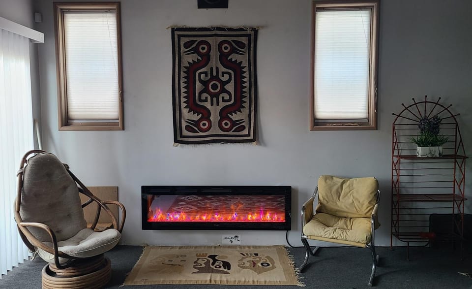 Living room, flat iron