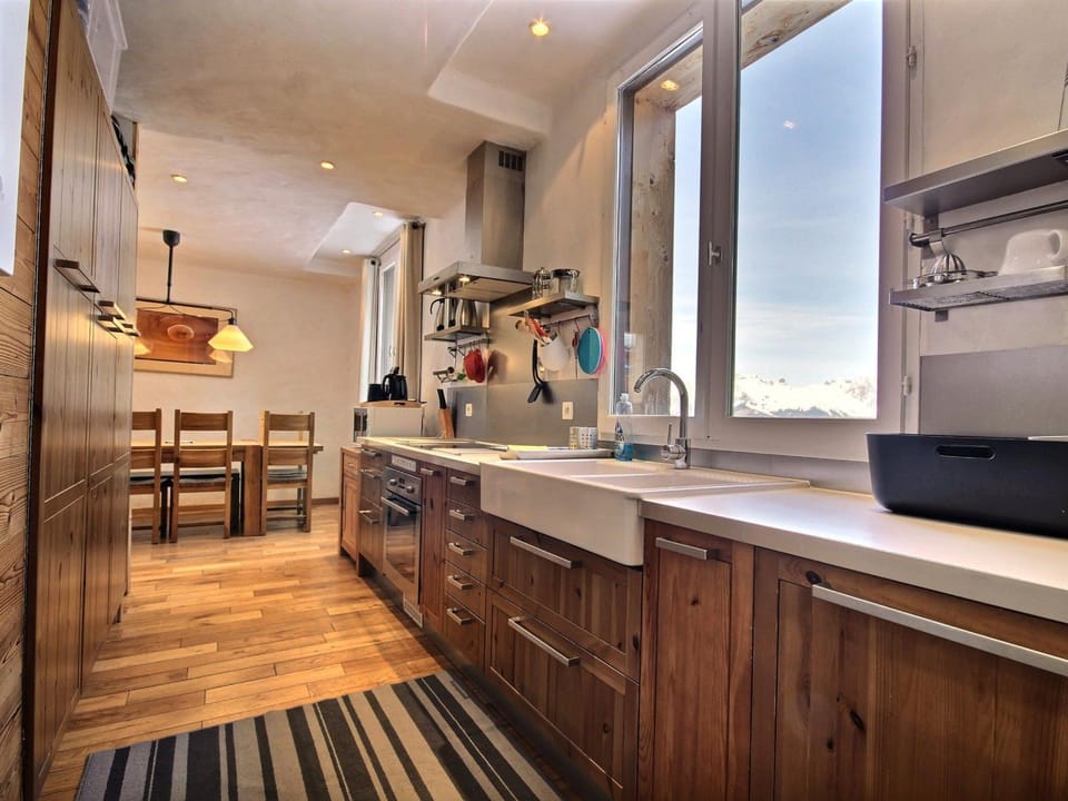 Chalet 12 pers. à La Plagne avec sauna, jacuzzi et animaux admis - FR-1-455-238 Chalet in Mâcot-la-Plagne