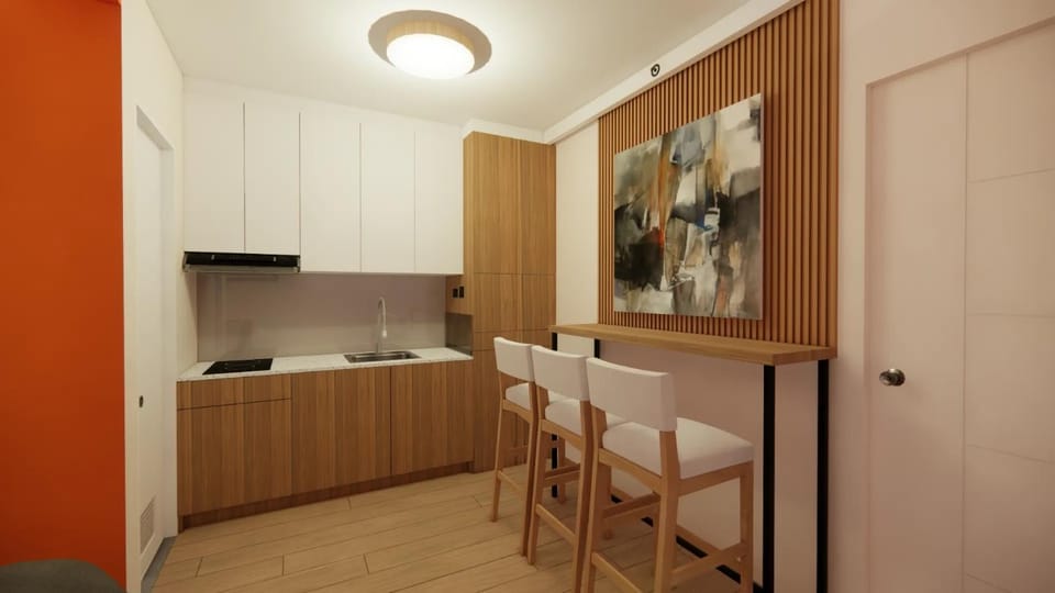 Kitchen or kitchenette